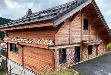 Un chalet bois authentique dans les Hautes-Vosges