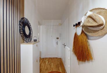 Visite en 3D d'un appartement malin de 40 m² - Elle Décoration