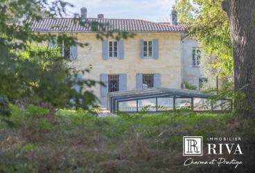 Villa au Calme Bordée de Chênes à 15 Minutes de Bordeaux et du