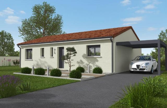 Maison - 92 m² environ - 4 pièce(s)