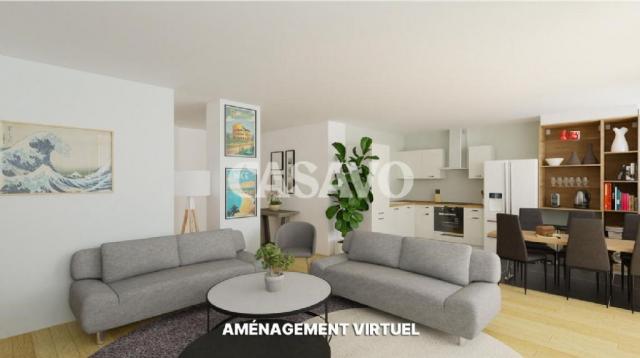 Appartement - 89 m² environ - 4 pièce(s)