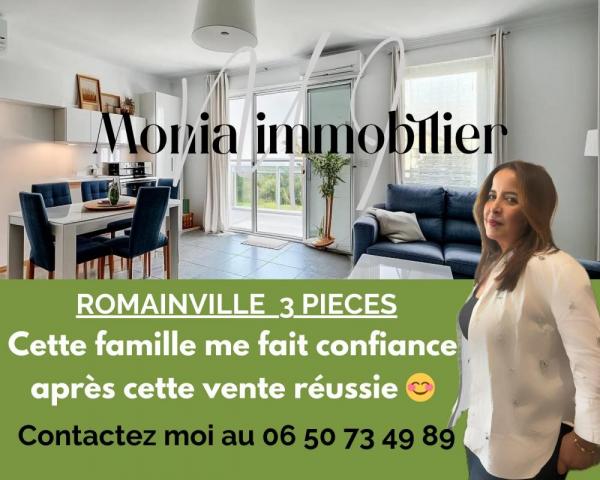 Appartement - 62 m² environ - 3 pièce(s)