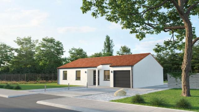 Maison - 65 m² environ - 3 pièce(s)