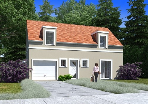 Maison - 98 m² environ - 6 pièce(s)