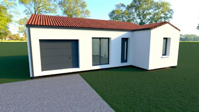 Maison - 68 m² environ - 3 pièce(s)