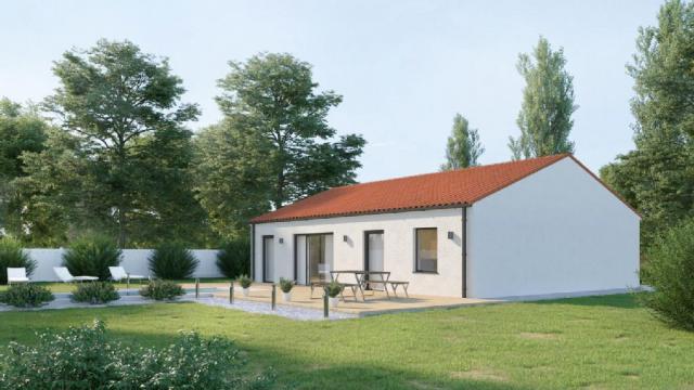 Maison - 70 m² environ - 3 pièce(s)